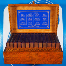 Load image into Gallery viewer, Shakespeare, William. HANDY-VOLUME SHAKESPEARE. In superb, original oak box. Published by Bradbury, Agnew, & Co., London, 1873. Condition: Fine. Hardcover
