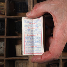 Load image into Gallery viewer, De La Rue's Improved Condensed diary and engagement book. >>FINGER SHAPED MINIATURE BOOK IN LAVISH SILVER SLIPCASE<< Publication Date: 1905 CONDITION: VERY GOOD