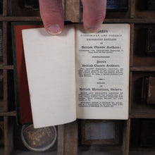 Load image into Gallery viewer, Orations of Demosthenes. Pronounced to excite the Athenians against Philip, King of Macedon; and on Occasions of Public Deliberation. Translated by Thomas Leland. Demosthenes. >>MINIATURE JONES DIAMOND CLASSIC<< Publication Date: 1828