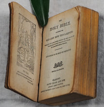 Load image into Gallery viewer, Holy Bible Containing The Old And New Testaments: Translated Out Of The Original Tongues, 1901. >>MINIATURE BOOK<<