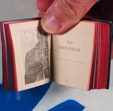 Load image into Gallery viewer, Thumb Confession Book. Publication Date: 1885 Condition: Very Good. >>MINIATURE BOOK<<