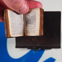 Load image into Gallery viewer, Holy Bible Containing the Old and New Testaments. Chained Bible and Lectern.>>MINIATURE BOOK<< Publication Date: 1901 Condition: Good
