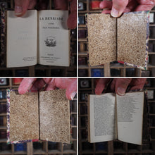 Load image into Gallery viewer, La Henriade. Poeme par Voltaire. >>MINIATURE LITERARY CLASSIC<< Voltaire Publication Date: 1824 CONDITION: VERY GOOD

