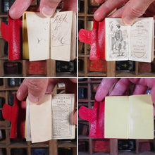 Load image into Gallery viewer, Pearl pocket Book and Fashionable Remembrancer for 1864 [with] Miniature Ball-Room Guide. >>RARE MINIATURE ALMANAC "FOR THE LADIES"<< Publication Date: 1863 CONDITION: NEAR FINE
