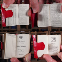 Load image into Gallery viewer, Pearl pocket Book and Fashionable Remembrancer for 1864 [with] Miniature Ball-Room Guide. >>RARE MINIATURE ALMANAC "FOR THE LADIES"<< Publication Date: 1863 CONDITION: NEAR FINE
