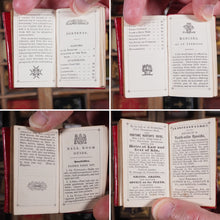 Load image into Gallery viewer, Pearl pocket Book and Fashionable Remembrancer for 1864 [with] Miniature Ball-Room Guide. >>RARE MINIATURE ALMANAC "FOR THE LADIES"<< Publication Date: 1863 CONDITION: NEAR FINE
