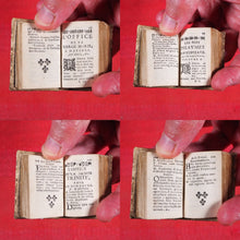 Load image into Gallery viewer, Heures de Cour contenant les sept offices de la semaine. Les 7 pseaumes, Vespres, Hymns &amp; Les Litan avec les Prieres du matin &amp; du soir &amp; les Oraisons devant et apres le Commun. Publication Date: 1676 CONDITION: VERY GOOD
