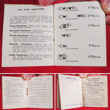 Load image into Gallery viewer, Guide to the Square Dances with a technical glossary. >>MINIATURE DANCE TEXT BOOK<< [Hildesley, Ralph Ernest Alexander]. Publication Date: 1907 CONDITION: VERY GOOD
