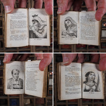 Load image into Gallery viewer, Petites heures dédiees à la sainte Vierge [Little Hours of the Blessed Virgin]. >>UNRECORDED ILLUSTRATED MINIATURE BOOK OF HOURS<< Publication Date: 1819 CONDITION: VERY GOOD
