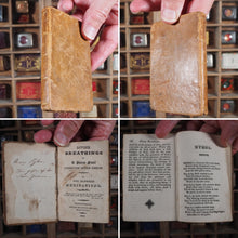 Load image into Gallery viewer, Divine Breathings of a Pious Soul Thirsting after Christ. In one hundred Meditations. >>1830s TASMANIA ASSOCIATION<< [Sherman, Thomas . Introduction by Christopher Perin.] Date: 1820 CONDITION: VERY GOOD
