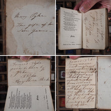 Load image into Gallery viewer, Divine Breathings of a Pious Soul Thirsting after Christ. In one hundred Meditations. >>1830s TASMANIA ASSOCIATION<< [Sherman, Thomas . Introduction by Christopher Perin.] Date: 1820 CONDITION: VERY GOOD
