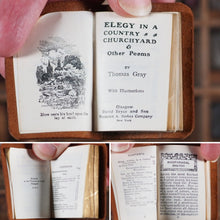 Load image into Gallery viewer, Elegy in a country church-yard &amp; other poems. >>MINIATURE ELEGY TO UNSUNG PAUPERS<< Gray, Thomas. Publication Date: 1904 CONDITION: VERY GOOD
