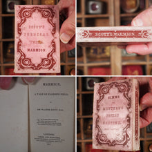 Load image into Gallery viewer, Marmion. A Tale of Flodden Field.>>EARLY MINIATURE PAPERBACK BOOK<< Scott, Sir Walter. Publication Date: 1847 CONDITION: VERY GOOD
