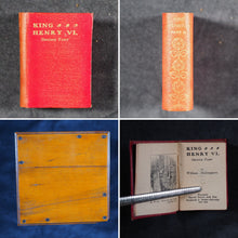 Load image into Gallery viewer, Shakespeare, William. Ellen Terry Complete Works of William Shakespeare, in 40 volumes. Bryce, David &amp; Son. Glasgow. 1904. Complete Works. [Large revolving bookcase] >>MINIATURE BOOKS<<
