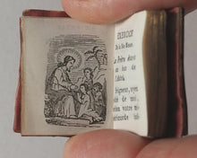 Load image into Gallery viewer, Petit Paroïssien de la Jeunesse. Lainé, Ad[olphe] R. Rue des S. Pères, 19. Paris. Circa 1840. >>MICRO-MINIATURE JUVENILE PRAYER BOOK<<
