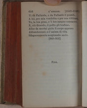 Load image into Gallery viewer, Virgilius Maro, Publius. L'Eneide, volgarizzata da Annibal Caro. Barbèra, G. Firenze. 1873. >>VIRGIL'S 'AENEID' IN UNCOMMON MINIATURE ITALIAN EDITION<<

