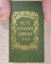 Load image into Gallery viewer, Tilt's Miniature Almanack. Various publishers. London. [1848-1870] >>RUN OF SCARCE COLLECTABLE ALMANACS<<
