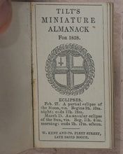 Load image into Gallery viewer, Tilt's Miniature Almanack. Various publishers. London. [1848-1870] >>RUN OF SCARCE COLLECTABLE ALMANACS<<

