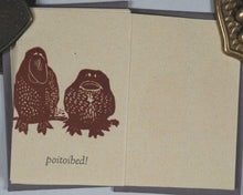 Load image into Gallery viewer, Stahlecker, Bonnie (artist). Toidy Poiple Boids. Mellan Berry Press. Madison, Wisconsin. 1983. Limited edition of 60 copies.
