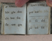 Load image into Gallery viewer, Marshall, John. Infant's Library. [Book2] (Spelling Book or &amp; Syllabary). Marshall, John. No. 4 Aldermary Churchyard in Watling Street. London. Circa 1800
