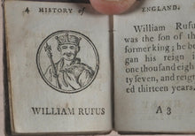 Load image into Gallery viewer, Marshall, John. Infant's Library.[Book 16] A Short History of England for the Infant's Library. Marshall, John. No. 4 Aldermary Churchyard in Watling Street. London. C.1800.
