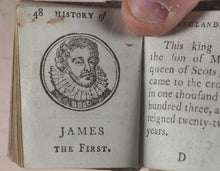 Load image into Gallery viewer, Marshall, John. Infant's Library.[Book 16] A Short History of England for the Infant's Library. Marshall, John. No. 4 Aldermary Churchyard in Watling Street. London. C.1800.
