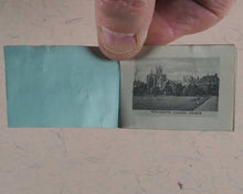 Load image into Gallery viewer, 16 Collotype Views of Winchester. Valentine &amp; Sons Ltd. Dundee. 1909. >>original printed miniature mail bag &amp; book<<
