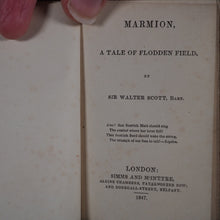 Load image into Gallery viewer, Marmion. A Tale of Flodden Field.>>EARLY MINIATURE PAPERBACK BOOK<< Scott, Sir Walter. Publication Date: 1847 CONDITION: VERY GOOD
