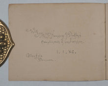 Load image into Gallery viewer, Dingley, Humphrey J. A Caledonian Legend. Printed for the author by Robert Gardner and Co. Glasgow. 1890
