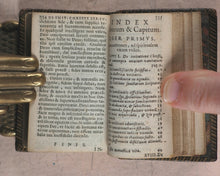 Load image into Gallery viewer, Imitation of Christ. De Imitatione Christi libri quatuor. Moreti, Ex Officina Plantiniana Balthasaris. Antverpiae. 1630.
