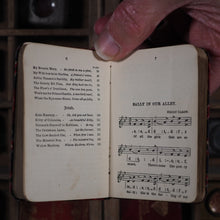 Load image into Gallery viewer, Old English, Scotch and Irish songs with music : a favourite selection. >>MINIATURE BRYCE TARTAN BOOK<< Moodie, William, editor. Publication Date: 1905 CONDITION: VERY GOOD
