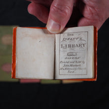 Load image into Gallery viewer, Infant's Library. Marshall, John. Circa 1800. 16 volumes. Complete with original sycamore bookcase.
