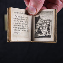 Load image into Gallery viewer, Infant's Library. Marshall, John. Circa 1800. 16 volumes. Complete with original sycamore bookcase.
