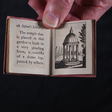 Load image into Gallery viewer, Infant's Library. Marshall, John. Circa 1800. 16 volumes. Complete with original sycamore bookcase.
