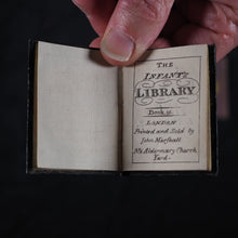 Load image into Gallery viewer, Infant's Library. Marshall, John. Circa 1800. 16 volumes. Complete with original sycamore bookcase.
