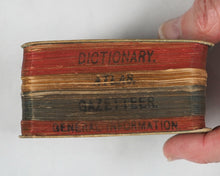 Load image into Gallery viewer, Bryce, David &amp; Son. Glasgow. Advertising. Knowledge in a Nutshell. Bryce's Pearl English Dictionary/Atlas of the world/Gazetter of the world/book of general information. Pears promo. Circa 1904.
