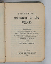 Load image into Gallery viewer, Bryce, David &amp; Son. Glasgow. Advertising. Knowledge in a Nutshell. Bryce's Pearl English Dictionary/Atlas of the world/Gazetter of the world/book of general information. Pears promo. Circa 1904.
