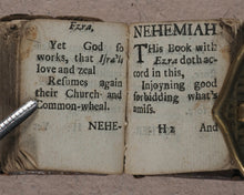 Load image into Gallery viewer, Thumb Bible. Taylor (John) Verbum Sempiternum, second edition. Printed [by F. Collins] for T. Ilive, at the Nags-Head in Jewen-Street. London. [1694].
