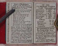 Load image into Gallery viewer, London Almanac for the year of Christ 1828. Company of Stationers. London. 1827.
