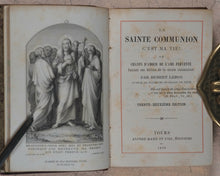 Load image into Gallery viewer, François de Sales. Introduction à la Vie Dévote. [France]. 1890. Highly unusual miniature bookcase.
