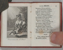 Load image into Gallery viewer, Heures de Jeunes Chrétiens. Marcilly. Rue St. Jacques, no. 10. Paris. Circa 1840.
