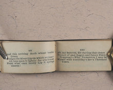 Load image into Gallery viewer, Omar Khayyam. Rubaiyat of Omar Khayyam. Miniature Publishing Co. St. Louis, MO [Missouri]. 1910.
