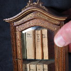 Load image into Gallery viewer, Ada [author, pseudonym of H.G.G. van Steensel van der Aa]. Miniatuurbibliotheek voor jonge meisjes [Young Girl's Library]. No publisher. No place. [1896].
