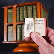 Load image into Gallery viewer, Shakespeare, William. Ellen Terry Complete Works of William Shakespeare, in 40 volumes. Bryce, David &amp; Son. Glasgow. 1904. Complete Works. [Large revolving bookcase].

