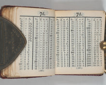Load image into Gallery viewer, Thumb Ready Reckoner: containing calculations from one-sixteenth of a penny to nine shillings &amp; ninepence with interest/discount tables, British and foreign weights &amp; measures, metric system, foreign money, postal guide. Frowde, Henry. [London]. 1895.
