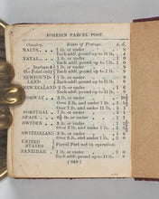 Load image into Gallery viewer, Thumb Ready Reckoner: containing calculations from one-sixteenth of a penny to nine shillings &amp; ninepence with interest/discount tables, British and foreign weights &amp; measures, metric system, foreign money, postal guide. Frowde, Henry. [London]. 1895.
