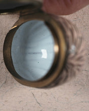 Load image into Gallery viewer, Faux 'Walnut' miniature enamel box. 1760-1770.
