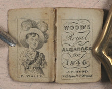 Load image into Gallery viewer, Wood's Royal Almanac for 1846. Wood, J.T. 33 Holywell Street, Strand. [London, 1845].
