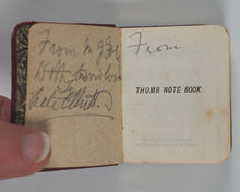 Load image into Gallery viewer, Thumb Note Book. Frowde, Henry. [London]. 1896.
