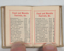 Load image into Gallery viewer, Marcus Ward's Purse Calendar. Marcus Ward &amp; Co. Ltd. [Belfast]. [1910].
